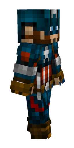 Black skin: body, right side render