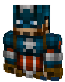 Black skin: bust render