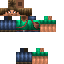 Blue skin: raw texture render