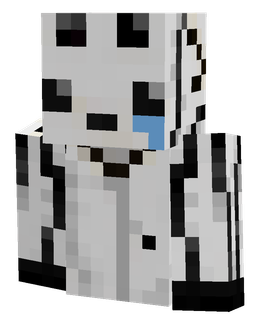 Black skin: bust render