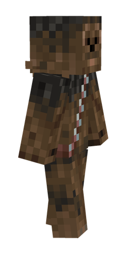 Black skin: body, right side render