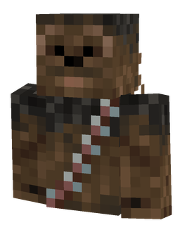 Black skin: bust render