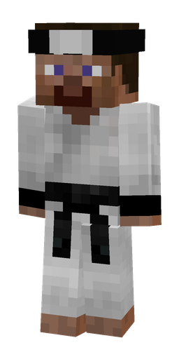 Black skin: body, front render