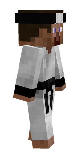 Black skin: body, right side render