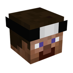 Black skin: head render