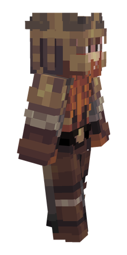 Black skin: body, right side render