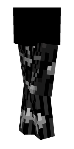 Black skin: body, left side render