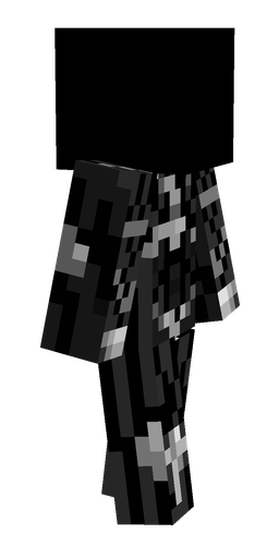 Black skin: body, right side render
