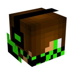 Black skin: head render