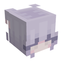 Pink skin: head render