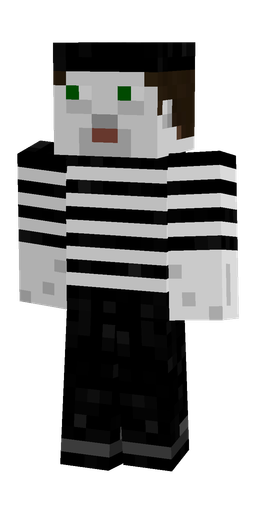 Black skin: body, front render
