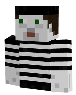 Black skin: bust render