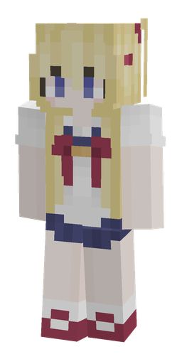 Orange skin: body, front render