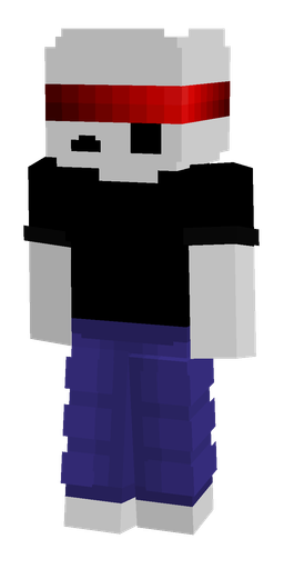 Black skin: body, front render