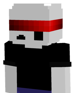 Black skin: bust render