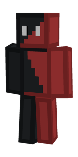Black skin: body, front render