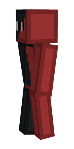 Black skin: body, left side render