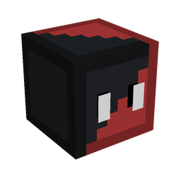 Black skin: head render