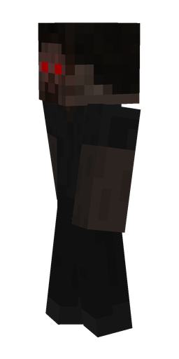 Black skin: body, left side render