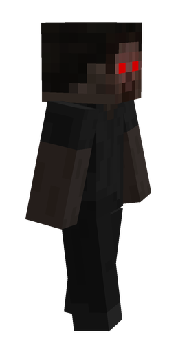 Black skin: body, right side render