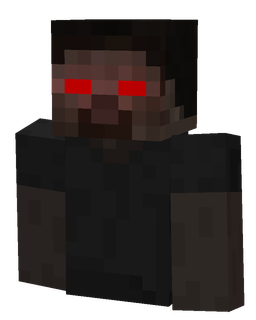 Black skin: bust render