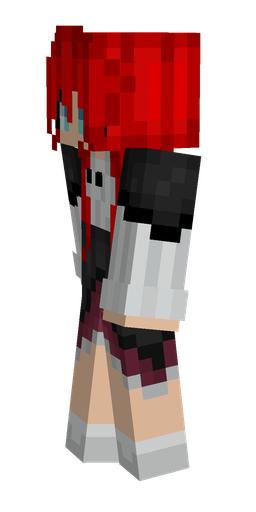 Black skin: body, left side render