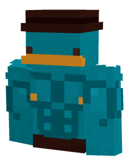 Blue skin: bust render