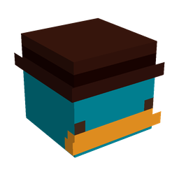 Blue skin: head render