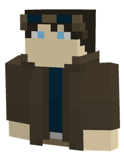 Blue skin: bust render