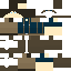 Blue skin: raw texture render