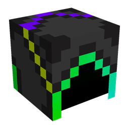 Black skin: head render