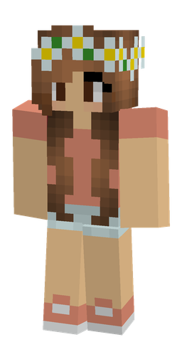 Brown skin: body, front render