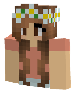 Brown skin: bust render