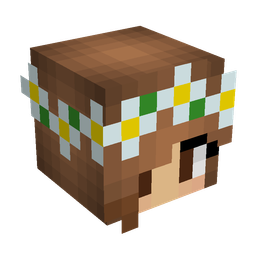Brown skin: head render