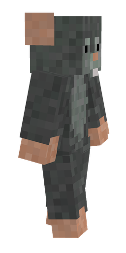 Black skin: body, right side render