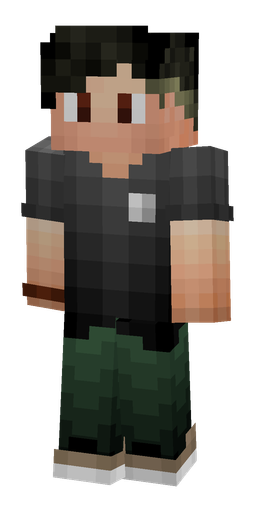 Black skin: body, front render