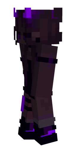 Black skin: body, left side render