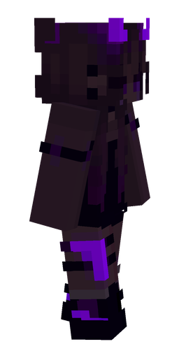 Black skin: body, right side render