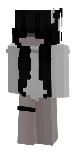 Black skin: body, front render
