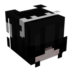 Black skin: head render