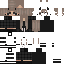 Black skin: raw texture render