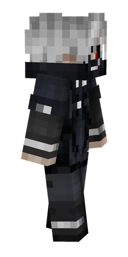 Black skin: body, right side render
