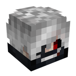 Black skin: head render