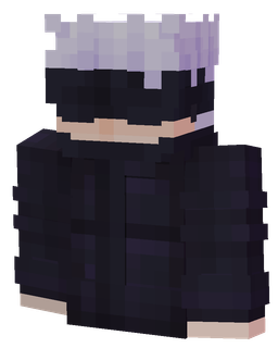 Black skin: bust render