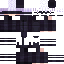 Black skin: raw texture render
