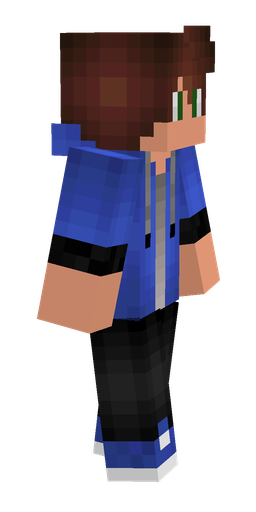 Black skin: body, right side render