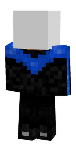 Black skin: body, front render
