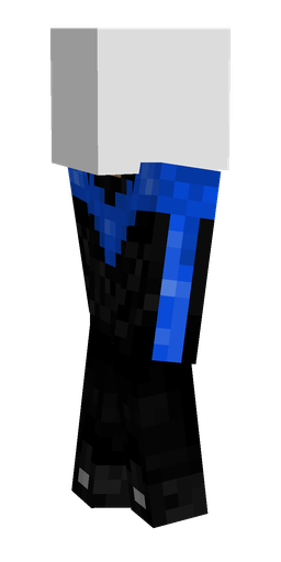 Black skin: body, left side render