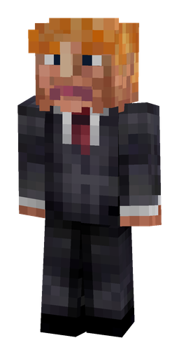 Black skin: body, front render