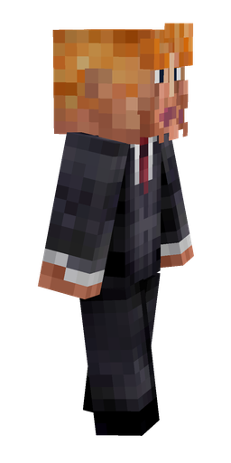 Black skin: body, right side render